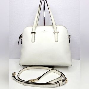 Kate Spade Gorgeous Cream‎ Satchel Bag. P165